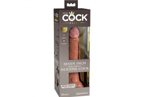 king cock elite dildo realistico silicona 178 cm caramelo