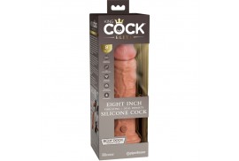king cock elite dildo realistico vibrador silicona 203 cm caramelo