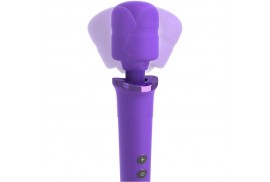 fantasy for her masajeador wand para ella recargable vibrador 50 niveles violeta
