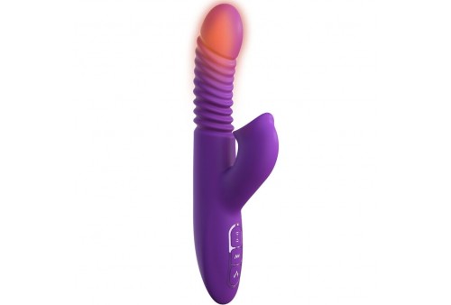 fantasy for her estimulador clitoris con funcion calor oscilacion y vibracion violeta