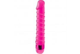 classix masajeador vibrador candy twirl 165 cm rosa