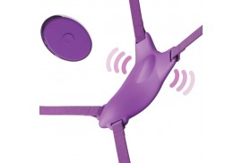 fantasy for her arnes mariposa vibrador recargable control remoto violeta