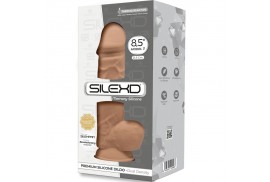 silexd modelo 1 pene realistico silicona premium silexpan caramelo 215 cm