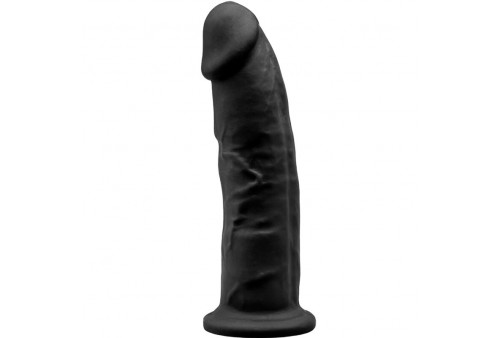 silexd modelo 2 pene realistico silicona premium silexpan negro 23 cm