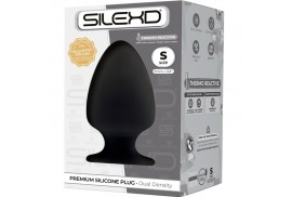 silexd modelo 1 plug anal silicona premium silexpan premium termorreactivo talla s