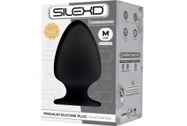 silexd modelo 1 plug anal silicona premium silexpan premium termorreactivo talla m