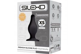 silexd modelo 2 plug anal silicona premium silexpan premium termorreactivo talla xs