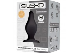 silexd modelo 2 plug anal silicona premium silexpan premium termorreactivo talla m
