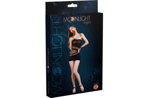moonlight modelo 12 vestido negro talla unica