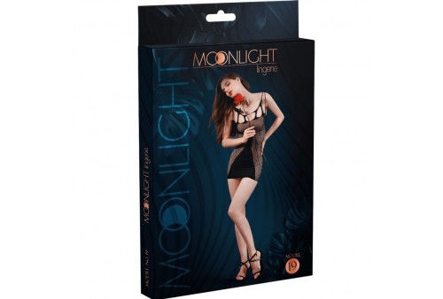 moonlight modelo 19 vestido negro talla unica