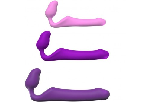 adrien lastic queens strap on flexible violeta talla m