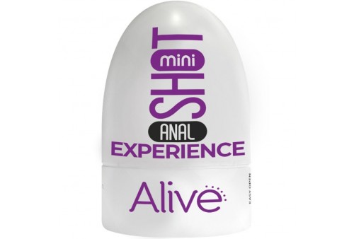 alive shot experience mini masturbador anal