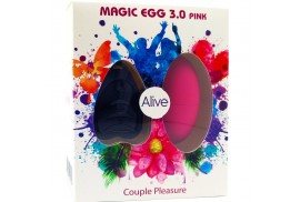 alive magic egg 30 huevo vibrador control remoto rosa