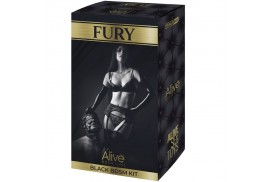 alive fury kit 10 piezas bdsm negro