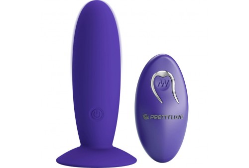 pretty love youth plug anal vibrador control remoto violeta