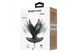 pretty love plug anal delfin inflable 38 recargable