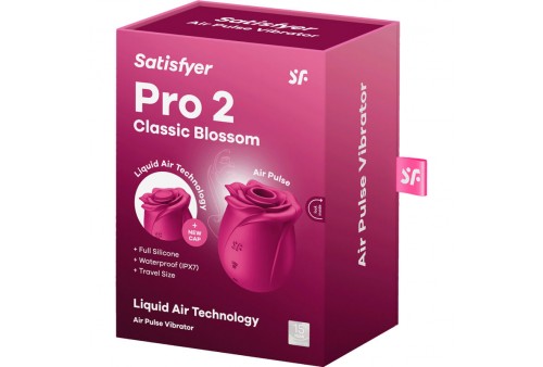 satisfyer air pulse pro 2 classic blossom vibrador