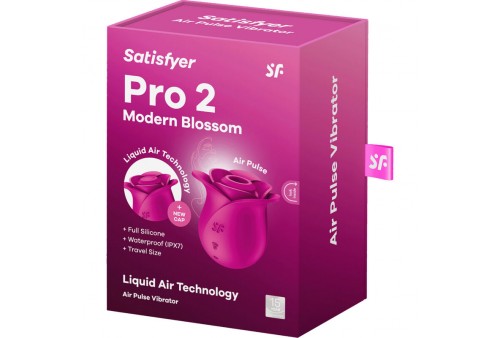 satisfyer air pulse pro 2 modern blossom vibrador