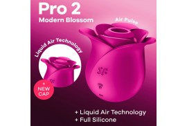 satisfyer air pulse pro 2 modern blossom vibrador