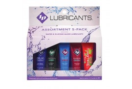 id juicy lube surtido 5x lubricante tube pack 12 ml
