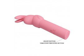 pretty love vibrador conejito rosa