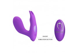 pretty love idabelle vibration pulsation control remoto violeta