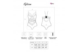 livco corsetti fashion kylssiam lc 90613 body negro s m