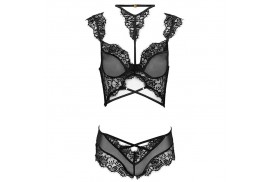 livco corsetti fashion palmenom lc 90614 sujetador panty negro s m