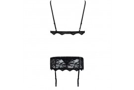 livco corsetti fashion belita lc 90231 sujetador panty liguero negro s m