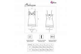 livco corsetti fashion makrezian lc 90545 falda panty negro s m