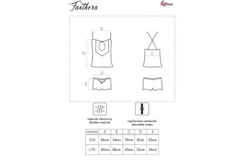 livco corsetti fashion fanthera lc 90561 camiseta shorts azul s m
