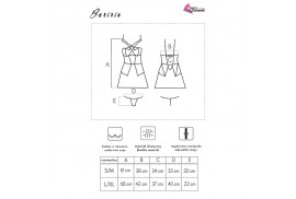 livco corsetti fashion baririn lc 90633 falda panty negro s m