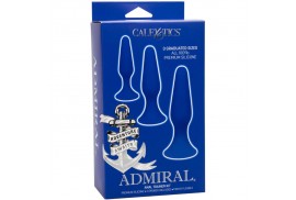 admiral kit 3 plug anal azul