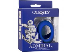 admiral cock ball doble anillo azul