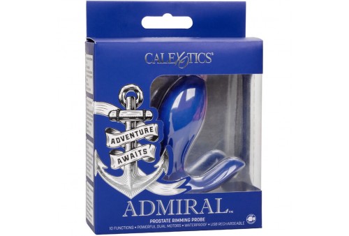 admiral rimming estimulador vibrador prostata azul