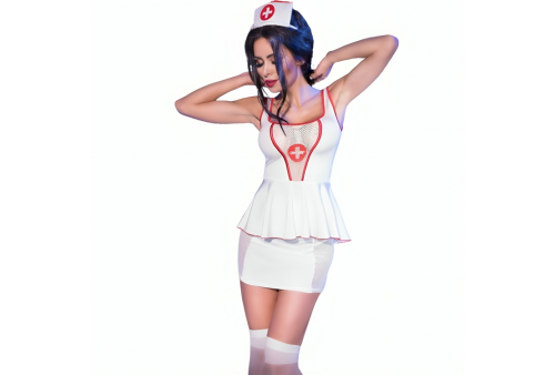 chilirose cr 4160 disfraz enfermera top falda s m