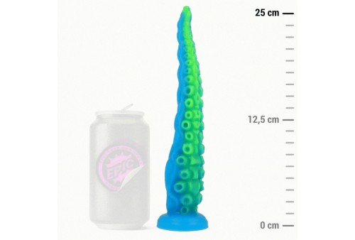 epic scylla dildo tentáculo fino fluorescente tamaño pequeño