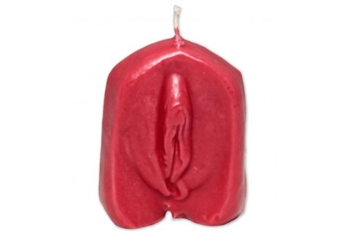pride vela vagina grande roja