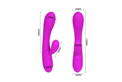 smart pretty love vibrador con estimulador clitoris victor