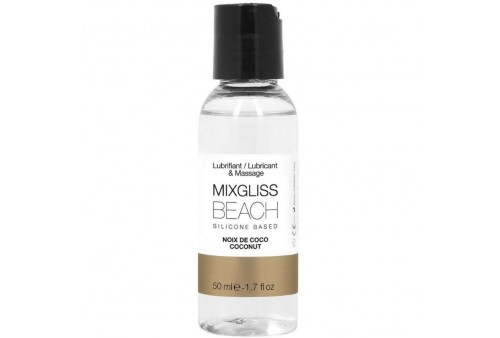 mixgliss beach lubricante silicona 50 ml