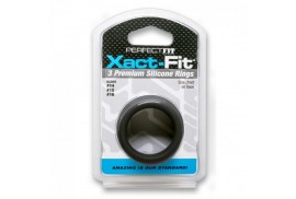 perfect fit xact fit kit 3 anillos de silicona 35 cm 38 cm y 4 cm
