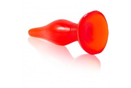 plug anal tacto suave rojo 142