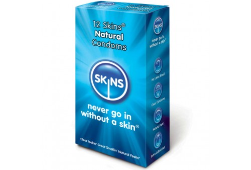 skins preservativo natural pack 12 uds