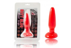 plug anal pequeño rojo 15cm