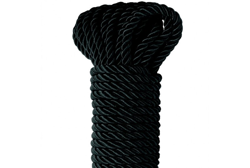 fetish fantasy series deluxe cuerda seda negro 975 metros