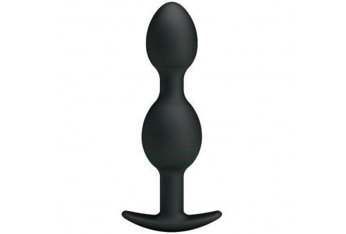 pretty love bolas anales silicona 125 cm negro