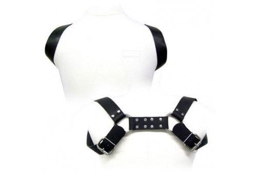 leather body holster harness