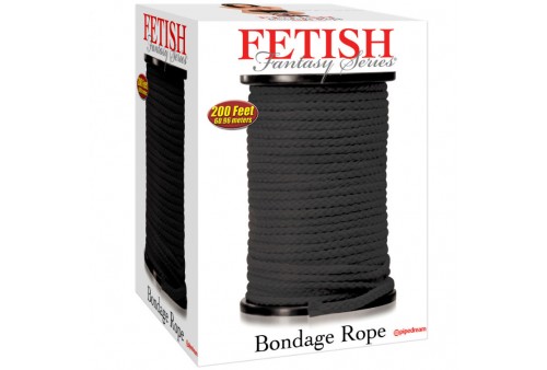 fetish fantasy series bondage cuerda seda negro 6096 metros