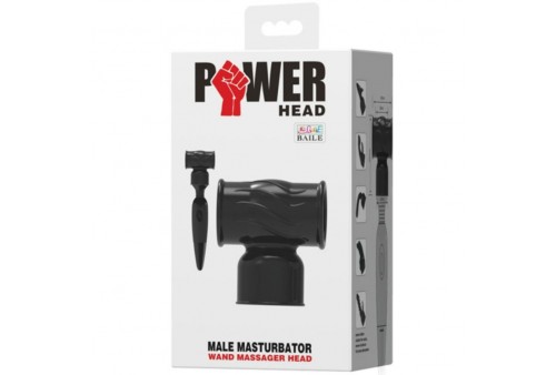 power head cabezal intercambiable para masajeador masculino