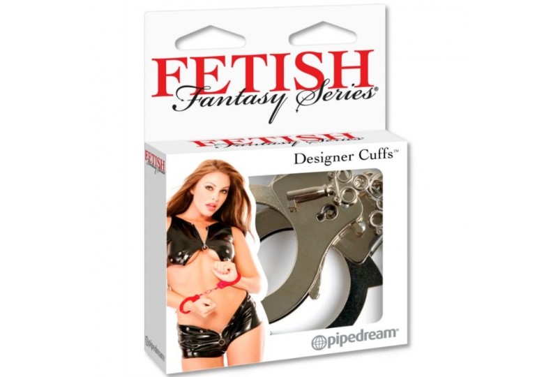 fetish fantasy series designer metal handcuffs